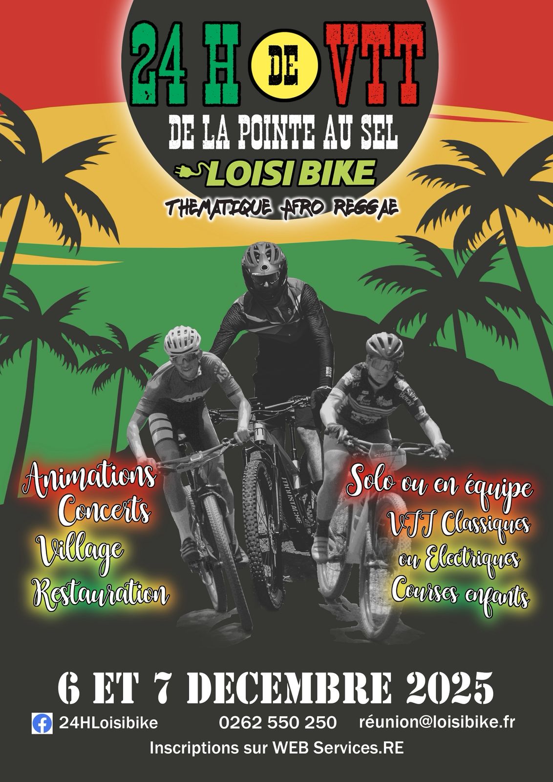 AFFICHE 24H VTT LOISIBIKE 2025